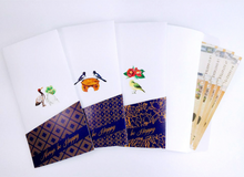 Load image into Gallery viewer, Honeycomb Money Envelope 3D Card - Bamboo Panda