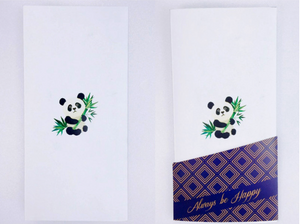 Honeycomb Money Envelope 3D Card - Bamboo Panda