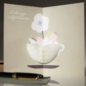 Honeycomb 3D Card - Cozy Feeling