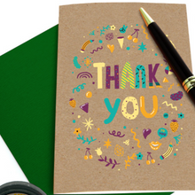 Load image into Gallery viewer, Honeycomb 3D Card - Thank You Tea Cup