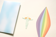 Load image into Gallery viewer, Riding the Rainbow - Paper Mobile Card