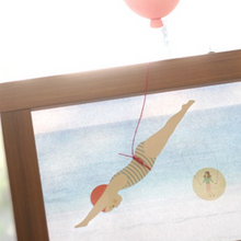 Load image into Gallery viewer, Diving Time - Paper Mobile Card