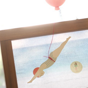 Diving Time - Paper Mobile Card