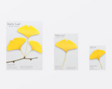 Load image into Gallery viewer, Sticky Leaf - Memo Notes - Ginkgo (Large)