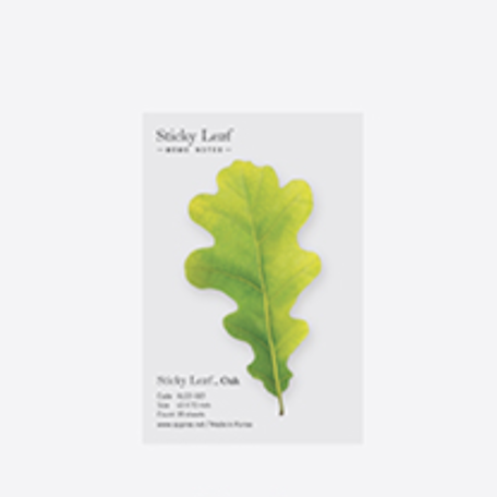 Sticky Leaf - Memo Notes - Oak (Small)