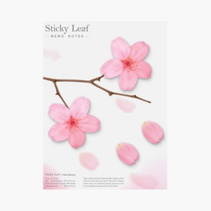Sticky Leaf - Memo Notes - Cherry Blossom (Large)