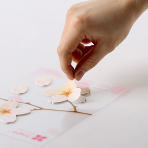 Sticky Leaf - Memo Notes - Cherry Blossom (Large)