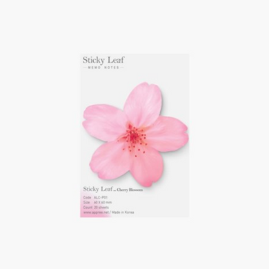 Sticky Leaf - Memo Notes - Cherry Blossom (Small)