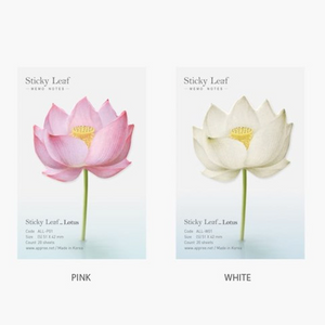 Sticky Leaf - Memo Notes - Lotus (Small)