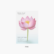 Load image into Gallery viewer, Sticky Leaf - Memo Notes - Lotus (Small)