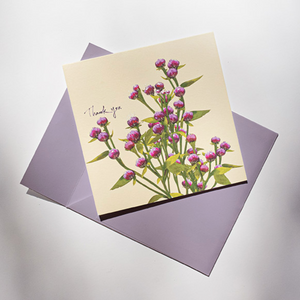 Thank You Pulchella - Greeting Card