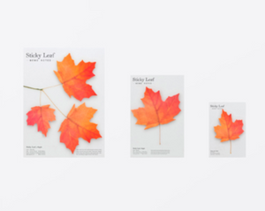 Sticky Leaf - Memo Notes - Maple (Small)