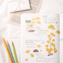 Load image into Gallery viewer, Pressed Flower Sticker - Ginkgo