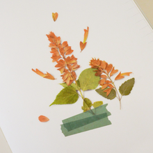 Load image into Gallery viewer, Pressed Flower Sticker - Salvia