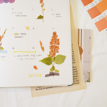 Load image into Gallery viewer, Pressed Flower Sticker - Salvia