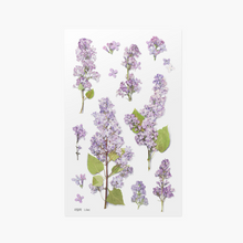 Load image into Gallery viewer, Pressed Flower Sticker - Lilac