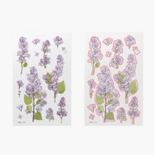 Load image into Gallery viewer, Pressed Flower Sticker - Lilac