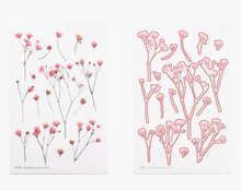 Load image into Gallery viewer, Pressed Flower Sticker - Gypsophila