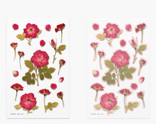 Load image into Gallery viewer, Pressed Flower Sticker - Mini Rose