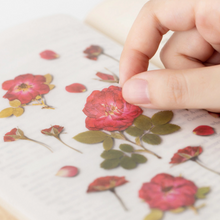 Load image into Gallery viewer, Pressed Flower Sticker - Mini Rose