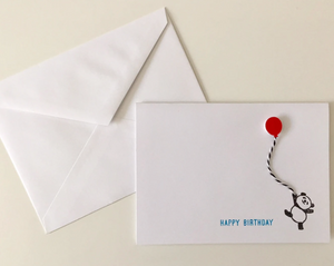Happy Birthday Panda - Greeting Card