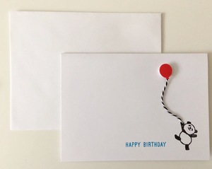 Happy Birthday Panda - Greeting Card