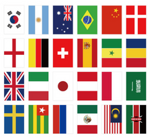 Load image into Gallery viewer, Label Sticker Pack - Flag