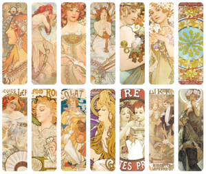 Bookmark Set - Mucha