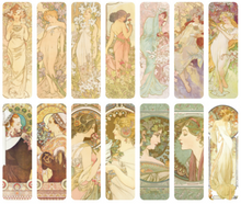 Load image into Gallery viewer, Bookmark Set - Mucha
