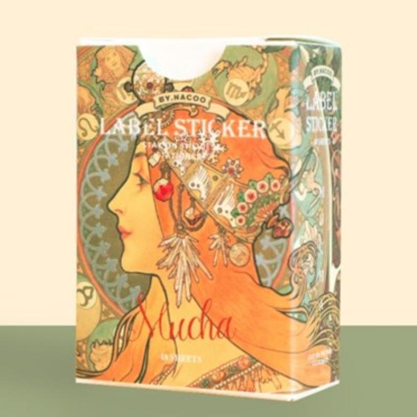 Label Sticker Pack - Mucha