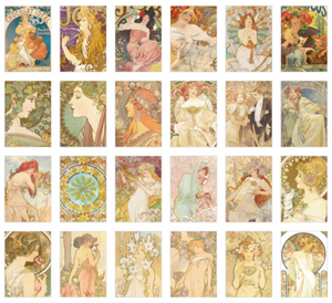 Mini Sticker Pack - Mucha