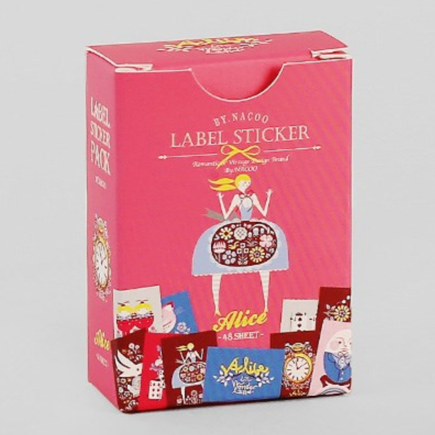 Label Sticker Pack - Alice