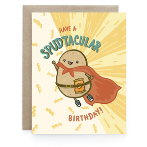 Potato Birthday - Greeting Card