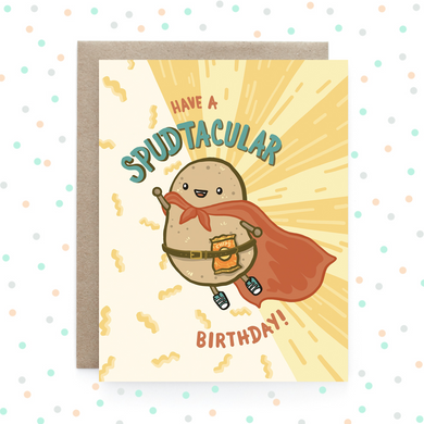 Potato Birthday - Greeting Card