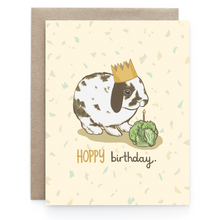Load image into Gallery viewer, Hoppy Birthday Bunny - Greeting Card