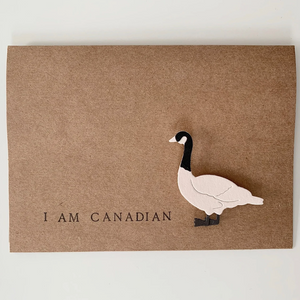 I Am Canadian - Greeting Card