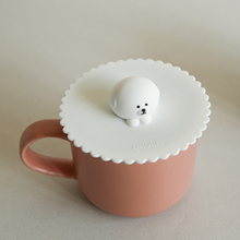 Load image into Gallery viewer, Silicone Mug Lid - Bichon Frise