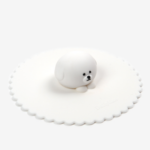 Silicone Mug Lid - Bichon Frise