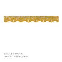Load image into Gallery viewer, Lily: Gold Washi Tape - 49