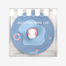 Load image into Gallery viewer, Silicone Mug Lid - Swimming Hippo