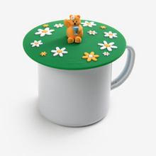 Load image into Gallery viewer, Jelly Bear - Silicone Mug Lid - Flower Mango