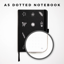 Load image into Gallery viewer, A5 Dotted Notebook - AmandaRachLee