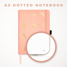 Load image into Gallery viewer, A5 Dotted Notebook - AmandaRachLee