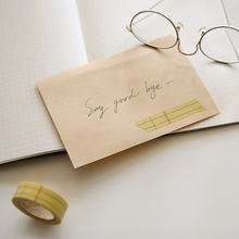 Load image into Gallery viewer, Note Washi Tape - 91