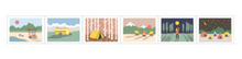 Load image into Gallery viewer, Camping Stamp Washi Tape - 03