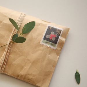 Flower Stamp Washi Tape - 08