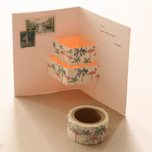Load image into Gallery viewer, Flamingo Washi Tape (25mm) - 04