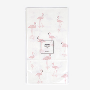 Flamingo Pattern Paper Bags