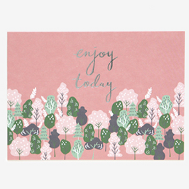 Message Card - Woodland