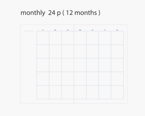 Minimal Planner S - Dateless - Livework